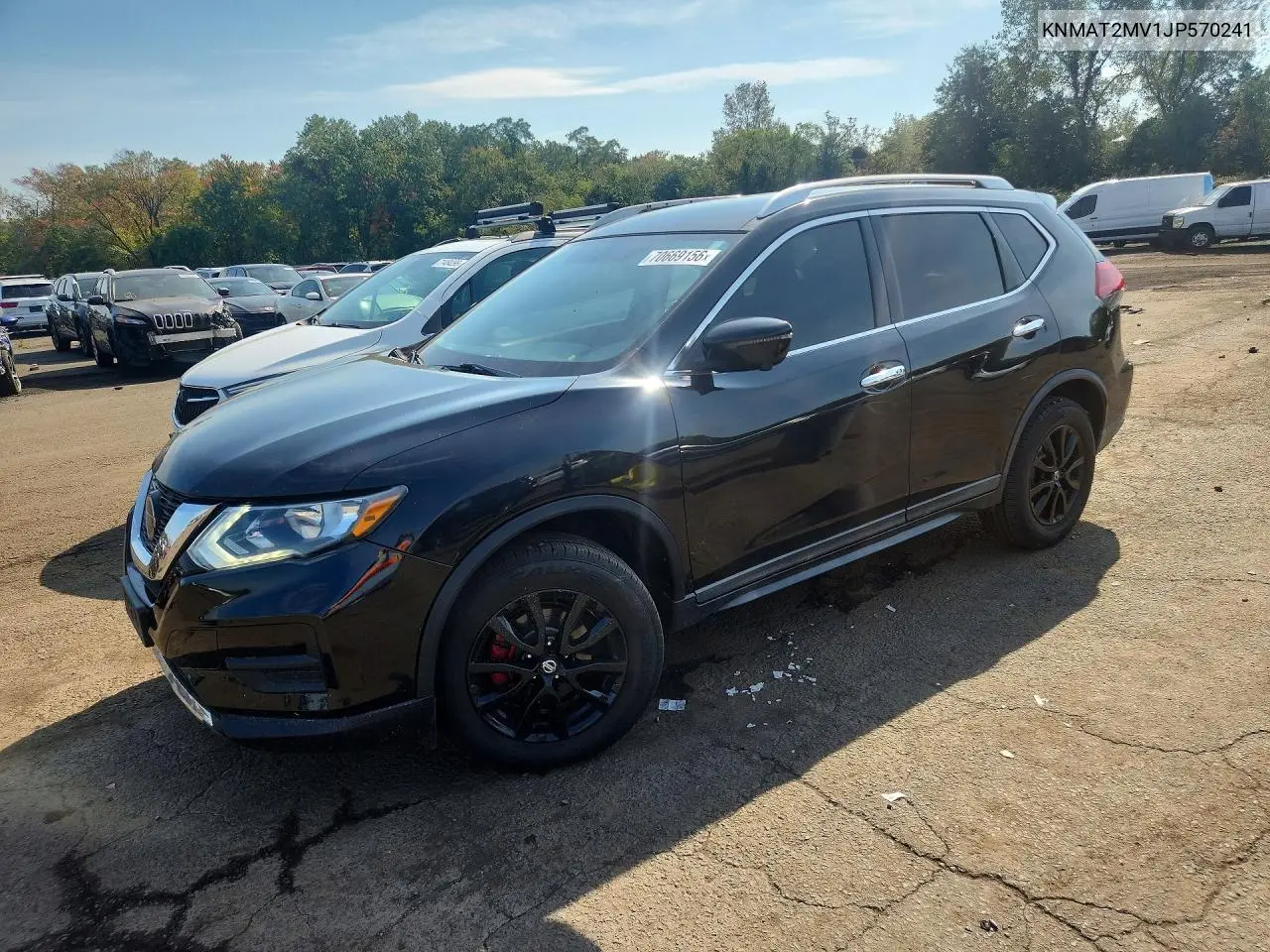 2018 Nissan Rogue Sv VIN KNMAT2MV1JP570241 фото 1