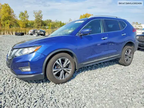 2018 Nissan Rogue Sl VIN 5N1AT2MV0JC852406 фото 1