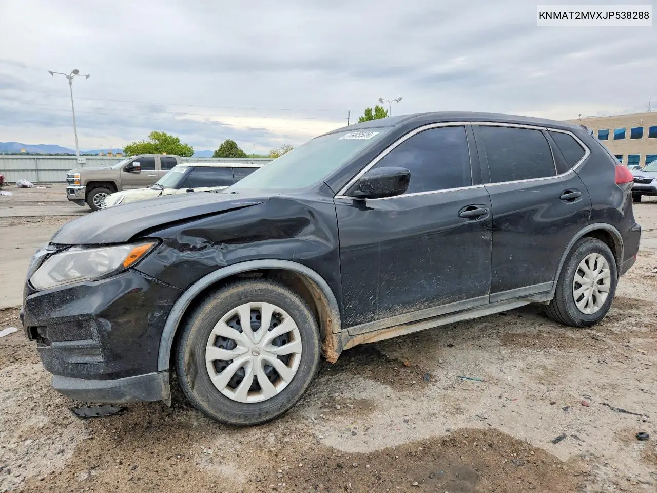 2018 Nissan Rogue S VIN KNMAT2MVXJP538288 фото 1