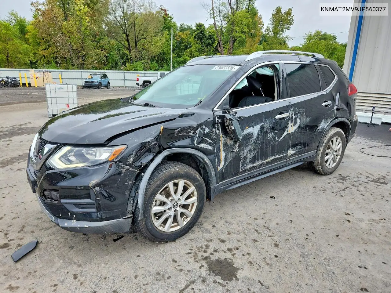 2018 Nissan Rogue Sv VIN KNMAT2MV9JP560377 фото 1