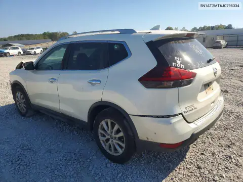 5N1AT2MT6JC798334 — 2018 Nissan Rogue, фото 2 с аукциона Copart, Передняя часть