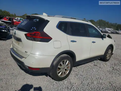 5N1AT2MT6JC798334 — 2018 Nissan Rogue, фото 3 с аукциона Copart, Передняя часть