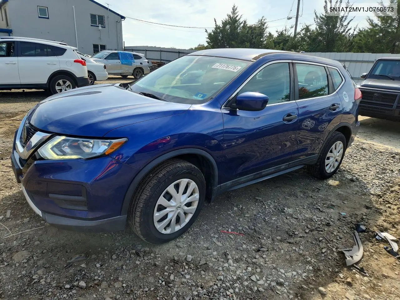 2018 Nissan Rogue S VIN 5N1AT2MV1JC760673 фото 1