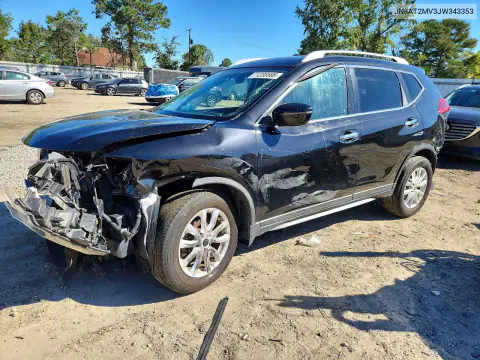 2018 Nissan Rogue S VIN JN8AT2MV3JW343353 фото 1