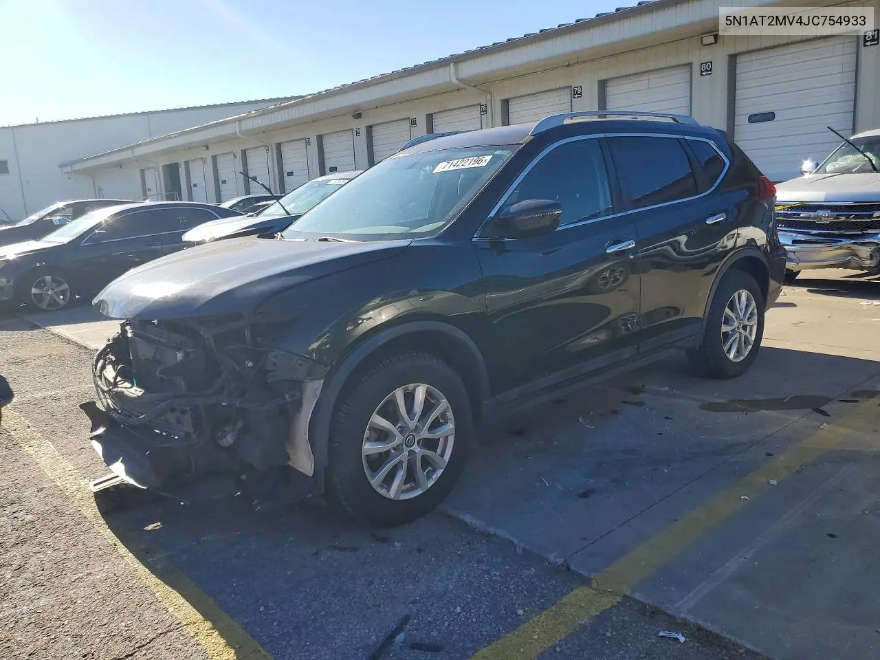 2018 Nissan Rogue Sv VIN 5N1AT2MV4JC754933 фото 1