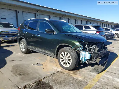 2018 Nissan Rogue Sv VIN 5N1AT2MV4JC754933 фото 4