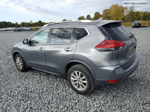 2018 Nissan Rogue Sv VIN JN8AT2MV2JW303524 фото 2