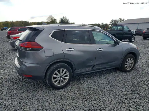 2018 Nissan Rogue Sv VIN JN8AT2MV2JW303524 фото 3