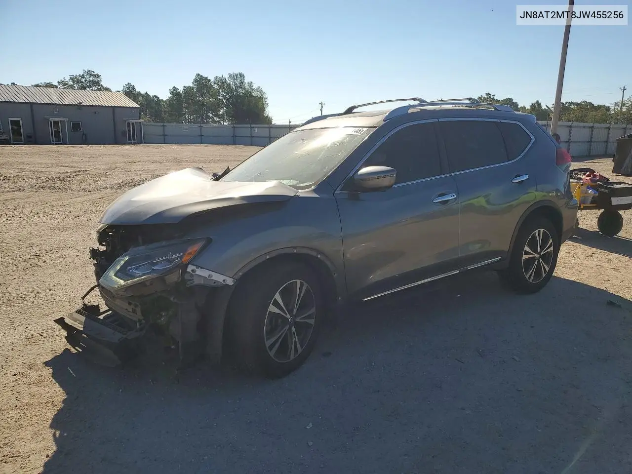 2018 Nissan Rogue VIN JN8AT2MT8JW455256 фото 1