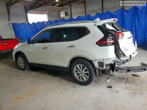 2018 Nissan Rogue Sv VIN 5N1AT2MT9JC762458 фото 2