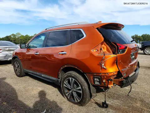 2018 Nissan Rogue Sl VIN 5N1AT2MV7JC839216 фото 2