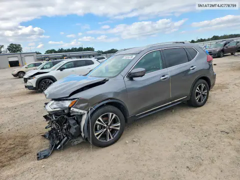 2018 Nissan Rogue Sl VIN 5N1AT2MT4JC778759 фото 1