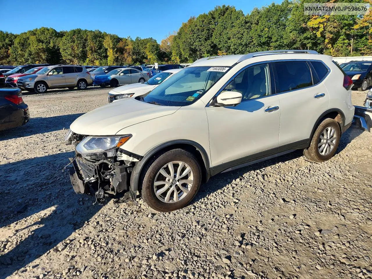 2018 Nissan Rogue Sv VIN KNMAT2MV0JP598676 фото 1