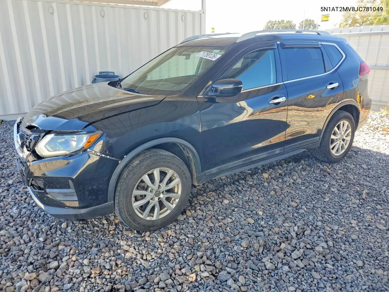 2018 Nissan Rogue Sv VIN 5N1AT2MV8JC781049 фото 1