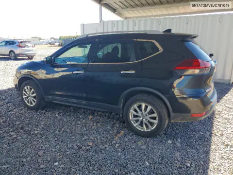 2018 Nissan Rogue Sv VIN 5N1AT2MV8JC781049 фото 2