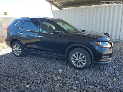2018 Nissan Rogue Sv VIN 5N1AT2MV8JC781049 фото 4