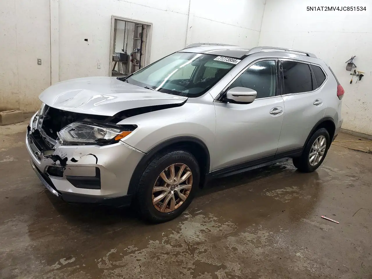 2018 Nissan Rogue Sv VIN 5N1AT2MV4JC851534 фото 1