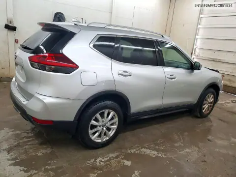 2018 Nissan Rogue Sv VIN 5N1AT2MV4JC851534 фото 3