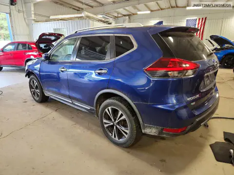 2018 Nissan Rogue Sl VIN JN8AT2MV1JW318709 фото 2