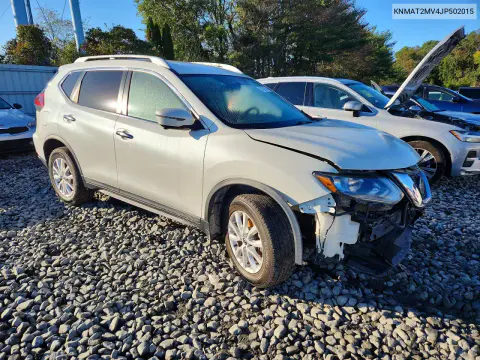 2018 Nissan Rogue Sv VIN KNMAT2MV4JP502015 фото 4