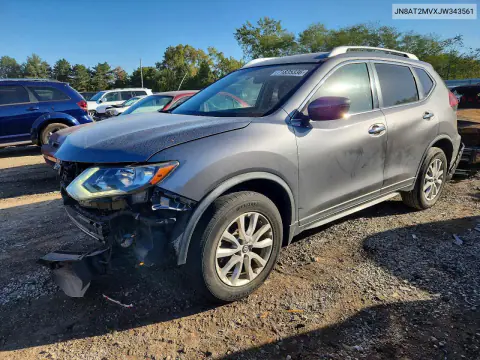 2018 Nissan Rogue Sv VIN JN8AT2MVXJW343561 фото 1
