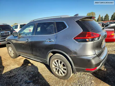 2018 Nissan Rogue Sv VIN JN8AT2MVXJW343561 фото 2