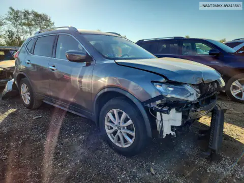 2018 Nissan Rogue Sv VIN JN8AT2MVXJW343561 фото 4