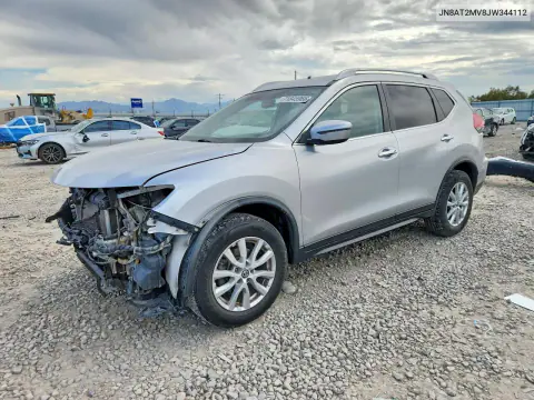 2018 Nissan Rogue Sv VIN JN8AT2MV8JW344112 фото 1
