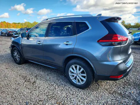 2018 Nissan Rogue Sv VIN JN8AT2MV5JW301881 фото 2