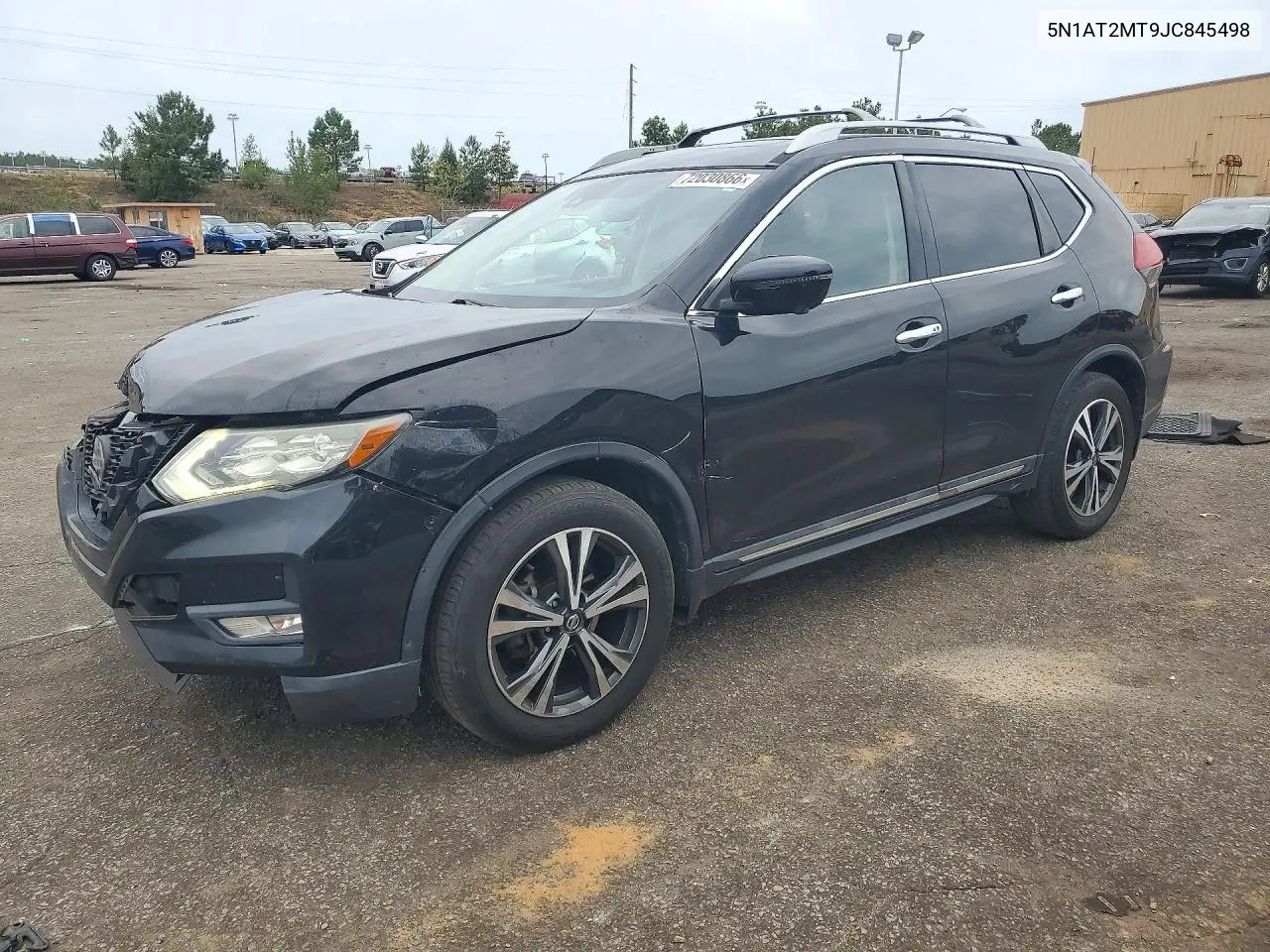 2018 Nissan Rogue Sl VIN 5N1AT2MT9JC845498 фото 1