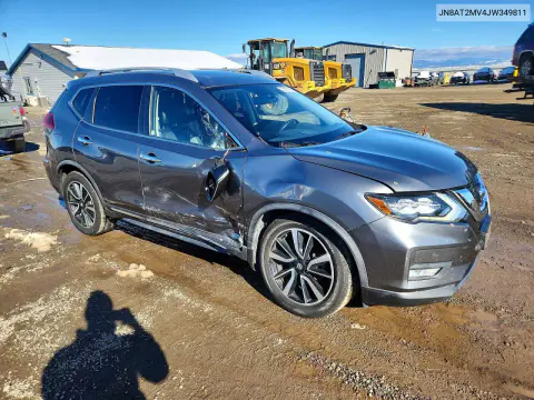 2018 Nissan Rogue Sl VIN JN8AT2MV4JW349811 фото 4