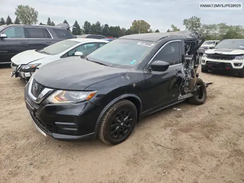 KNMAT2MV5JP528929 — 2018 Nissan Rogue, Задняя часть, фото до ремонта
