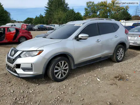 2018 Nissan Rogue Sv VIN JN8AT2MT4JW453116 фото 1