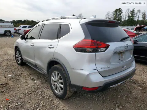 2018 Nissan Rogue Sv VIN JN8AT2MT4JW453116 фото 2