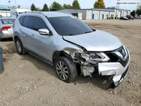 2018 Nissan Rogue Sv VIN JN8AT2MT4JW453116 фото 4
