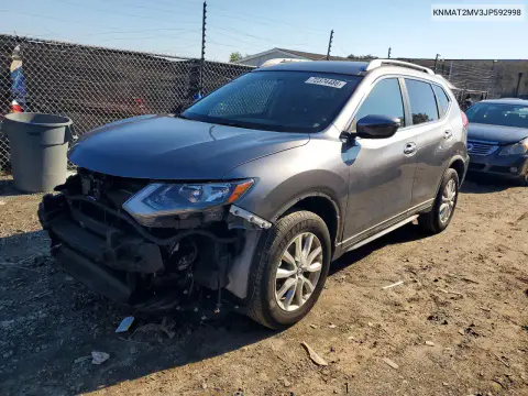 2018 Nissan Rogue Sv VIN KNMAT2MV3JP592998 фото 1