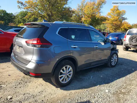 2018 Nissan Rogue Sv VIN KNMAT2MV3JP592998 фото 3