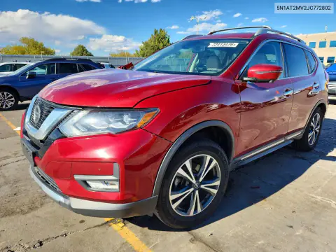 2018 Nissan Rogue Sl VIN 5N1AT2MV2JC772802 фото 1