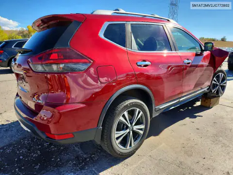 2018 Nissan Rogue Sl VIN 5N1AT2MV2JC772802 фото 3