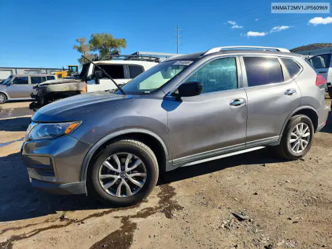 KNMAT2MV1JP560969 — 2018 Nissan Rogue, Механические повреждения, фото до ремонта