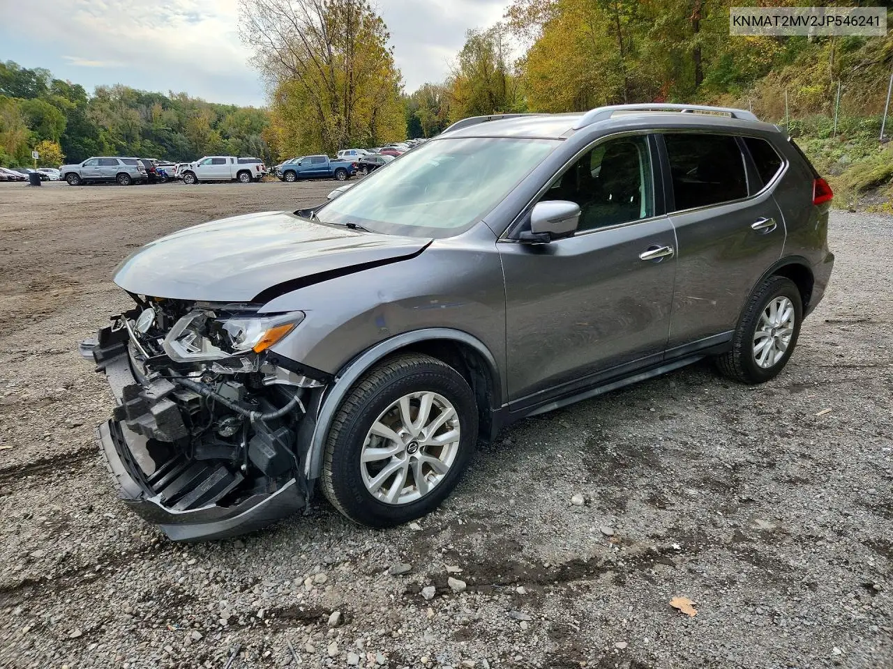 2018 Nissan Rogue Sv VIN KNMAT2MV2JP546241 фото 1