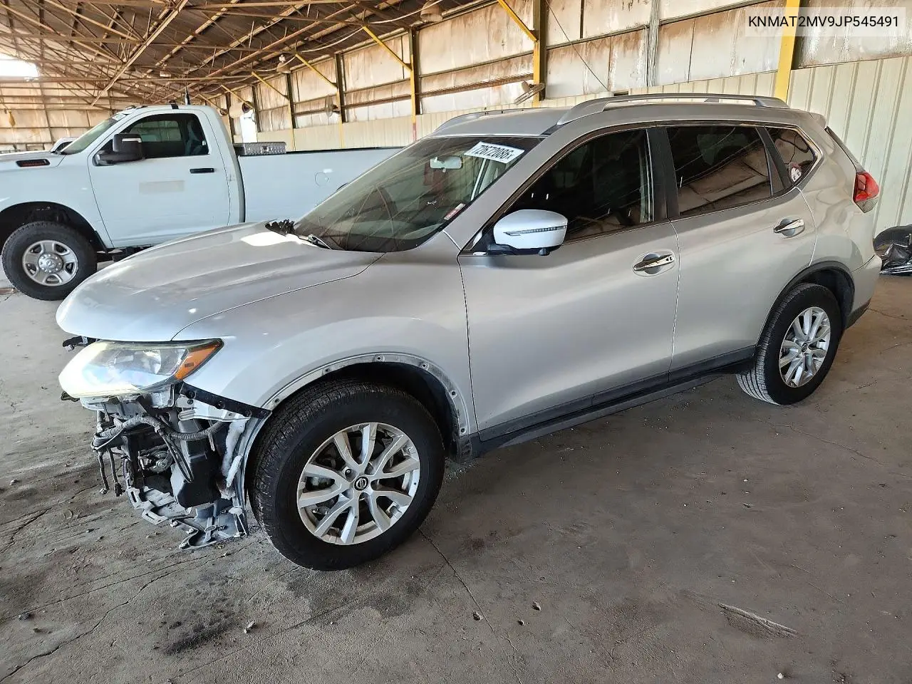 2018 Nissan Rogue Sv VIN KNMAT2MV9JP545491 фото 1