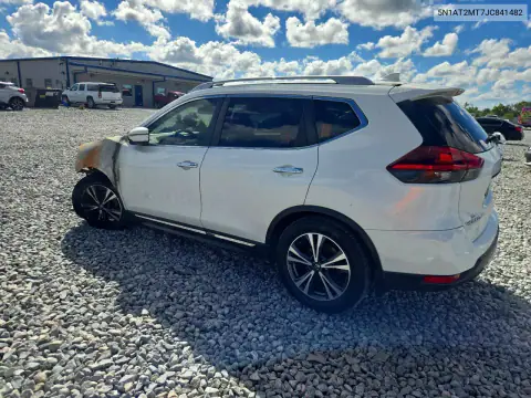 5N1AT2MT7JC841482 — 2018 Nissan Rogue, фото 2 с аукциона Copart, Передняя часть