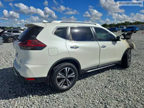5N1AT2MT7JC841482 — 2018 Nissan Rogue, фото 3 с аукциона Copart, Передняя часть
