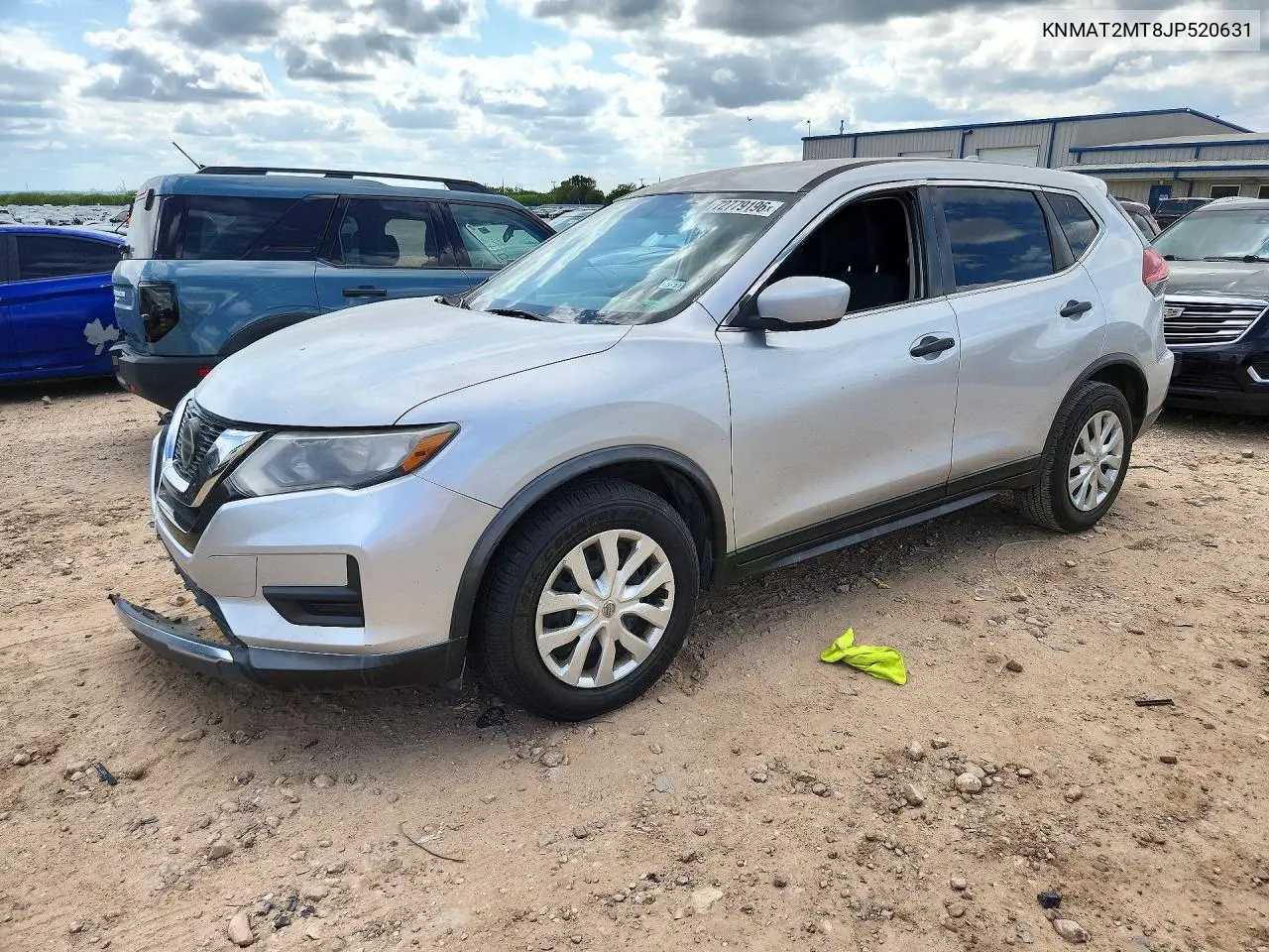 2018 Nissan Rogue S VIN KNMAT2MT8JP520631 фото 1