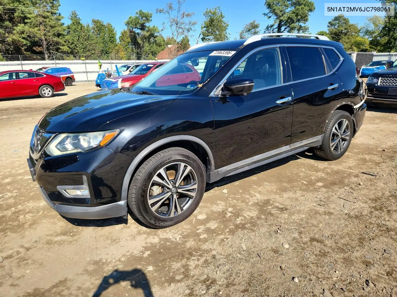 2018 Nissan Rogue Sl VIN 5N1AT2MV6JC798061 фото 1