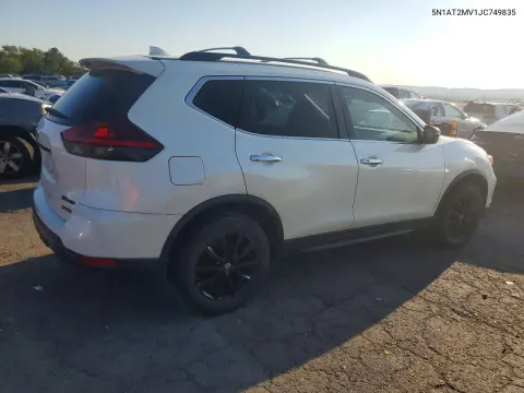 2018 Nissan Rogue Sv VIN 5N1AT2MV1JC749835 фото 3