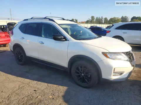 2018 Nissan Rogue Sv VIN 5N1AT2MV1JC749835 фото 4