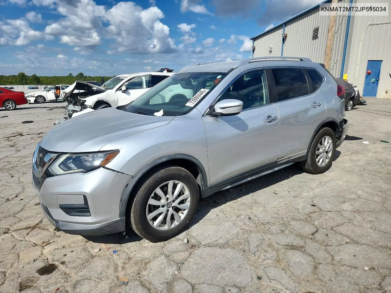 2018 Nissan Rogue Sv VIN KNMAT2MT2JP595034 фото 1
