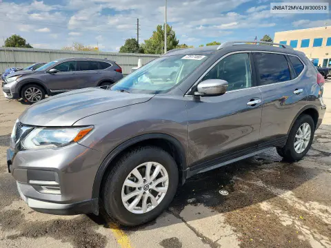 JN8AT2MV4JW300513 — 2018 Nissan Rogue, Град, фото до ремонта